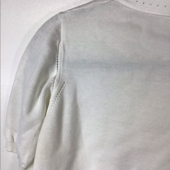 Burberry | Vintage Puff Short Sleeve Sweater~S - Picture 9 of 9